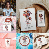 Llama Fiesta Funny Caricature 1. Geburtstag Geschenkschachtel