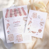 Aquarell Erdbeeren Baby Shower Tante wird Mutter Button