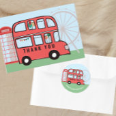 London Theme Kids Joint Birthday Party Pappteller