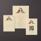 Liebesvögel Hochzeitskandle-Label Lebensmitteletikett (Personalisiere diese Kollektion eines unabhängigen Creators.)