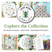 Liebe Bug Gastgeschenk Vielen Dank Sockelschild