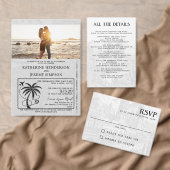 Rose Gold Mexico Pass Save the Date (Personalisiere diese Kollektion eines unabhängigen Creators.)