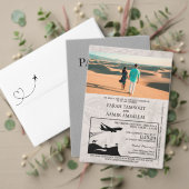 Brown Marokko Pass Save the Date (Personalisieren Sie die Kollektion dieses unabhängigen Creators. Test)