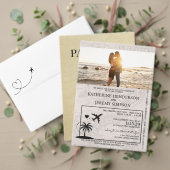 Violet Puerto Rico Passport Save The Date (Personalisieren Sie die Kollektion dieses unabhängigen Creators. Test)