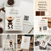 Watercolor Cafe Espresso Martini Poster Schild