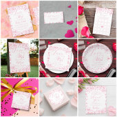 Liebe ist im Brautparty des Valentinstag Geschenkanhänger