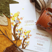 Whimsical Trees Hochzeit Probe Dinner Einladung