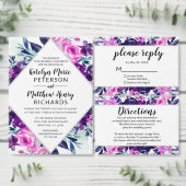 Begrüßung des zauberhaften Lila Brautparty Banner (Personalisiere diese Kollektion eines unabhängigen Creators.)