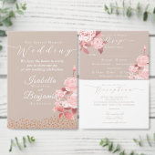 Elegante schicke Rose Hochzeitsstipps (Personalisiere diese Kollektion eines unabhängigen Creators.)