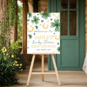 Lucky Charm Baby Shower Advice Card Einladung