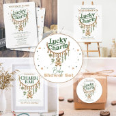 Lucky Charm Bracelet Baby Dusche Begrüßungszeichen Poster