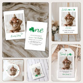 Personalisierte Shamrock-Ein-Geburtstags-Geschenkt Geschenktütchen