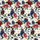 Burgundy Navy-Rose Pappteller