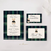 Luxus Baby Shower Boy Diaper Raffle-Zeichen Poster