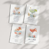 Pour Decisions in Paradise Küsten-Cocktail Bach Serviette