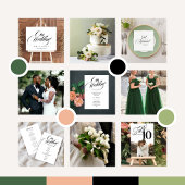 Scripty Foto Wedding Day Menu Programm