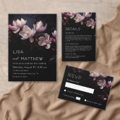 Magnolie Dunkle Stimmung | Hochzeit (Personalisiere diese Kollektion eines unabhängigen Creators.)