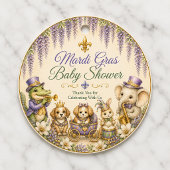 Mardi Gras Mama-to-Be Babyshower Servietten