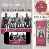 Herzlichen Glückwunsch Maroon Gold Red Yellow Absc Serviette