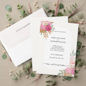 Moderne Boho-Blumenorganisation Pappteller (Personalisieren Sie die Kollektion dieses unabhängigen Creators. Test)