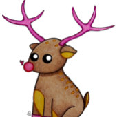 Kawaii Ginger Brot Weihnachten Geschenkanhänger