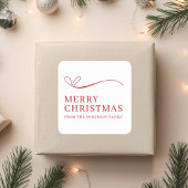 Modern hellblau kleiner weihnachtsstrumpf