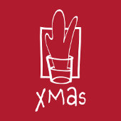 Frohe Weihnachten Untersetzer