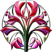 Metallische Orchidee: Eine rosa und gelbe Extravag Case-Mate iPhone Hülle