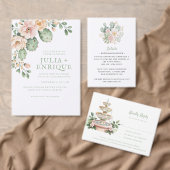 Wüste Rose Cactus | Kindly Reply | Optionen RSVP Karte (Personalisiere diese Kollektion eines unabhängigen Creators.)