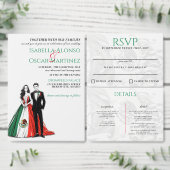 Mexico Couple Wedding Geschenktütchen (Personalisiere diese Kollektion eines unabhängigen Creators.)