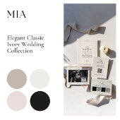 Elegante Vintage klassische Tischnummer