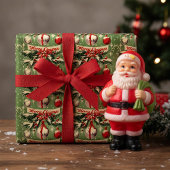 Retro Vintage Christmas: Mid Century Yuletide 3 Geschenkanhänger