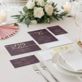 Mitternachts-Feigen- und Champagner-Hochzeit-Speic Save The Date