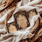 Midnight Gothic Cathedral Birthday Serviette