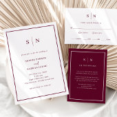 Minimale und schicke Budget-QR-Code-Hochzeitseinla
