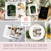 Graduation Photo Modern Collage Custom Party Decor Banner