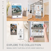 Real Anwesen Open House Logo Foto QR Flyer