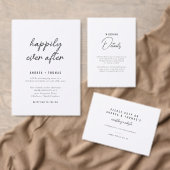 Minimalistische Hochzeit im modernen Skriptstil – Save The Date (Personalisiere diese Kollektion eines unabhängigen Creators.)