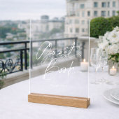 Personalisiertes Blumenblatt Gästebuch