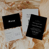 Wir sind froh, dass Sie hier sind Schwarze Hochzei Poster