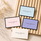 Minimalistisch Luxus-Boutique Permastempel