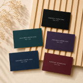 Minimalistisch Luxus Boutique Schwarzer Termin Planer