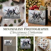 Unique 6 Foto Collage Muster Geschenkpapier