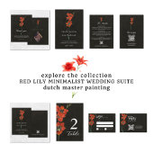 Red Lily Dutch Master Painting Programm