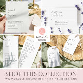 Minimalistisch Save the Date Modernes, schlichtes 