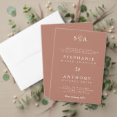 Dusty Rose Wildblume Hochzeitsbanner Banner (Personalisieren Sie die Kollektion dieses unabhängigen Creators. Test)