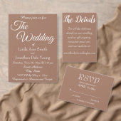 Mocha Stylized Name Wedding Bridesmaid Glass Dosenglas (Personalisiere diese Kollektion eines unabhängigen Creators.)