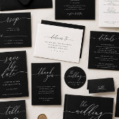 Brother Wedding Minimal einfach Karte