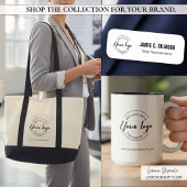 Einfach benutzerdefiniertes Logo QR Code Website P Trinkflasche