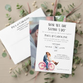 Moderne Lässig-Romantische Partnerschaftspartei Save The Date (Personalisieren Sie die Kollektion dieses unabhängigen Creators. Test)